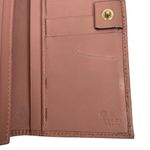 Gucci  Pink Microguccissim Leather Long Bifold Wallet GG Logo Photo 5