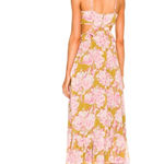 Likely  Floral Cutout Midi Dress Photo 3