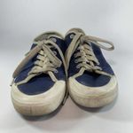 Rag and Bone  'Lace Up' Cobalt Blue Canvas Cap‎ Toe Sneakers Size 6.5 Photo 2