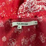 Tularosa  Size Medium  Top Blouse Pom Pom Bandana Off The Shoulder Photo 5