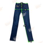 Diesel  Industry Grupee Low Rise Super Slim Skinny Dark Wash Jeans Size 27/32 Photo 5