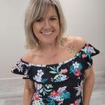 Tommy Bahama  Black Island Cays Flora Off-the-Shoulder Coverup Dress - Size Large Photo 4