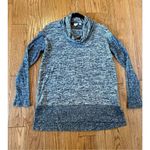 Gap navy cowl neck space dye sweater medium Photo 7