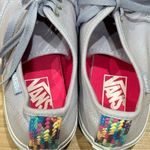Vans  Light Purple Lavender Embroidered Sneakers Women’s 8 Photo 3