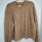 Aerie  Flurry Crew Tan Sweater Photo 1