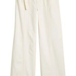 Madewell  Jeans Womens 30 Wide Leg High Rise Belted Cream Ivory Vintage Denim NEW Photo 0