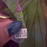 Vintage Silk light Purple Butterfly Scarf Photo 1