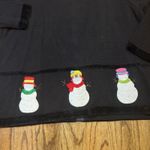 Quacker Factory Vintage The‎ Quaker Factory Snowman Bead Embellished Christmas Sweater  2X NWT Photo 6