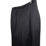 Laura Biagiotti Women Business Casual Office Dress Pants Size 14 Black Photo 3