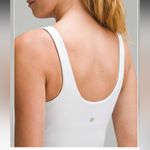 Lululemon NWT Align Ribbed Henley Tank Top / White Photo 2