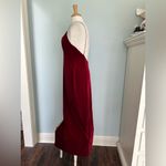 Lovers + Friends Rebel Slip Ruby Red Velvet Dress NWT size XLarge Photo 4