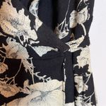 Free People French Quarter Black Floral Wrap Dress Size xs Photo 4