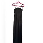 Likely Rocky Ruched Cut-Out Gown in black Photo 8