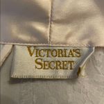 Victoria's Secret Victoria’s Secret Gold Label Cream Silk Robe Photo 11