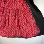 Anthropologie  Tracy Reese Wool Pea Coat  Silk Lining Bridgerton Black Photo 5