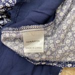 SEEK the Label . Navy blue floral romper. Size small. NWT Photo 9