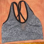 Victoria's Secret  Gray and Black Sports Bra Photo 0