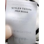 Lulus Womens‎ Size XL Flair for the Dramatic Ivory Striped Muscle Tank Top Photo 6