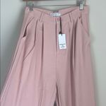 NONchalant $284 Revolve Wide Leg Fabi Pants in Pink NWT Sz Med Photo 5