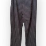 Princess Polly Pinstripe Pants | Black/White | Size 4 Photo 1
