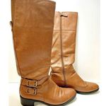 Franco Sarto Over Calf Double Buckle Boots Photo 0