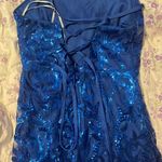 Lulus Blue  Homecoming Dress Photo 1