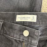 Abercrombie & Fitch  high waisted, distressed black mom jeans 30 / 10  Photo 2