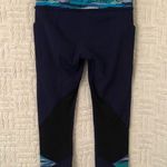 Lululemon Pace Rival Crops Blue Cropped Leggings 6 Small Photo 8