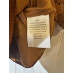 Dolan Life Nest Boho Lace Puff Sleeve Top Small Brown Corduroy Cottagecore Photo 8