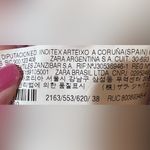 ZARA Classic One-Button Pink Suit Business Career Work Stretch Blazer Size 6 Photo 10