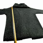 C women’s size XL black and metallic silver sweater, turtle neck, soft pull over Photo 8