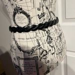 Brighton Retired Reversible Leather Vintage Concho Western Woven Twist Braided Double face bicolor metallic silver buckle B40169 waist hip belt OS Photo 2