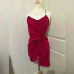 Anthropologie ZETA x  Rose Mini Dress Size 4 $425 Missing Strap Photo 1