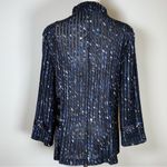 Chico's NWT Chico’s Travelers Collection Julianne Jacket India Ink Size 1 (Medium/8) Photo 2