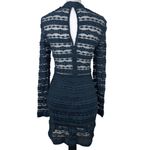 Lush Clothing LUSH Kelly Green Lace Long Sleeve Sweetheart Bodycon Dress Medium Photo 9