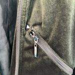 Badgley Mischka Badgley Mischka Womens Moto Jacket Size M Grunge Velvet Rock Old Money Pockets Photo 13