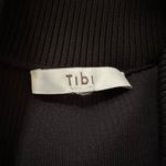 Tibi black ribbed button front sleeveless bodysuit Photo 4