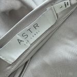 ASTR  THE LABEL BRISIA SATIN COWL NECK RHINESTONE EMBELLISHED‎ TOP TANK SZ L Photo 5