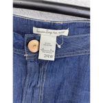 American Rag Cie Denim Chambray Jeans Shorts Plus Size 24W Cotton Blend Photo 3