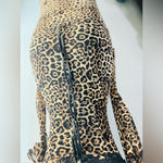 Salty  women’s leopard print dress size small adjustable straps on the back Photo 9