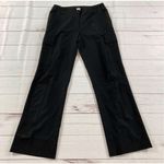 Theory Black Bootcut Cargo Trouser Pants Size 10 Photo 0