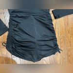 Forever 21  Black Ruched Long Sleeve Dress Photo 2