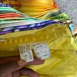 Night Moves  Yellow Satin Beaded Dress SIZE 6 Photo 8