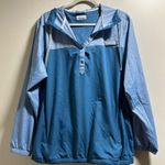 Columbia  Blue and White Utility Jacket Lightweight Sporty Design Photo 3