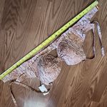 Shade & Shore  Snakeskin Bikini Top - Brown and Cream Photo 5