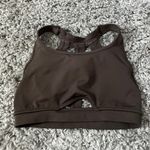 Alphalete Brown Sport Bra Size Medium Photo 0