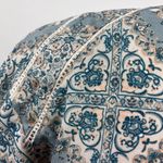 Japna  Blue Bohemian Floral Print Open Kimono‎ Cover Photo 4