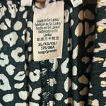 Victoria's Secret Y2K Lounge Pants XL Animal Print Adjustable Gold Lace Hem Photo 6