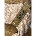 REEF Flip Flops Woman's Size 9 Cushion Strand Cork Sandal Rose Beach Summer Rare Photo 6