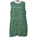 LK Bennett Linton for London Green White Tweed Sheath Sleeveless Dress Size 12 Photo 1